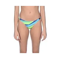 arena rule breaker free brief maxlife bikini bottom, bali green multicolor, x-large