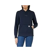 carhartt clarksburg pullover sweatshirt (regular and plus sizes) pull à capuche, bleu marine, 3xl femme
