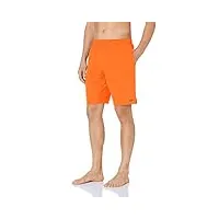nike solid lap short de bain volley pour homme - orange - x-large