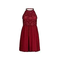 vera mont 8012/4000 robe de soirée, rouge (grenadine red 4517), 42 (taille fabricant: 40) femme