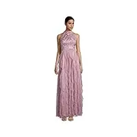 vera mont 0106/4541 robe de soirée, rose (elderberry 6245), 34 (taille fabricant: 32) femme