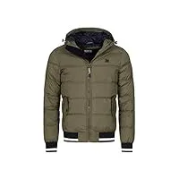 indicode 15-319bs bacon blouson, army, m homme