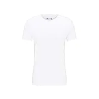 mustang aaron c basic t-shirt, blanc, m homme