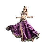 royal smeela costume de danse tribale gitane ceinture orientale soutien-gorge maxi jupe tenue de danse du ventre costume de carnaval femmes costume de danse orientale tenue de danse orientale femme