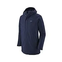patagonia m's lone mountain parka vestes, new navy, l homme