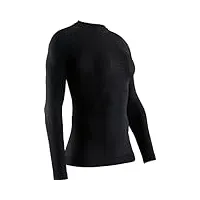 x-bionic apani 4.0 t-shirt à manches longues en laine mérinos pour femme l noir