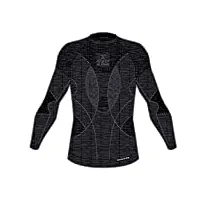 x-bionic homme apani® 4.0 t shirt manches longues, b026 noir/noir, m eu