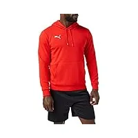 puma teamgoal 23 causals hoody pull homme, puma rouge, s