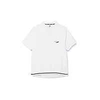 nike nk sb on deck terry polo chemise homme, white/fossil, fr : s (taille fabricant : s)
