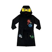 lego - robe de chambre - ninjago - garçon - noir - 6-7 ans