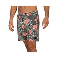 hurley m beachside islander 18' shorts homme camélia fr: xs (taille fabricant: 28)