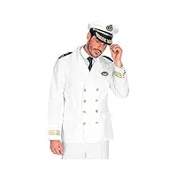 widmann w widmann- widmann veste de costume capitaine, 11012935, blanc, l