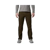 columbia - pantalon de travail pour homme, olive green, 48w x 34l