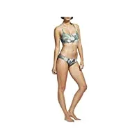 seafolly dd cup square neck tank bikini top swimsuit haut de maillot de bain, balinese retreat oliveleaf, 38 femme