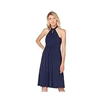 marque amazon - truth & fable multiway midi - robes de cérémonie - femme, bleu (bleu marine foncé), 46, label:xxl