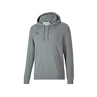 puma teamgoal 23 causals hoody pull homme,medium gris heather,l