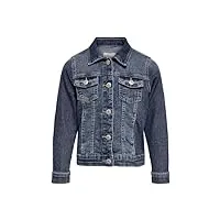 only konsara med blue dnm jacket blouson en jean, denim bleu médium, 140 garçon