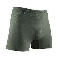 x-bionic combat energizer 4.0 boxer shorts calÇon sous-vetement homme femme vêtement mixte adulte, olive green/anthracite, fr : s (taille fabricant : s)
