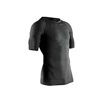 x-bionic combat energizer 4.0 long sleeves t shirt militaire manches longues homme femme mixte adulte, black/anthracite, fr : xl (taille fabricant : xl)