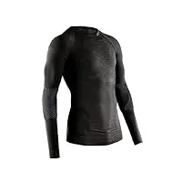 x-bionic combat energizer 4.0 long sleeves t shirt militaire manches longues homme femme mixte adulte, black/anthracite, fr : xl (taille fabricant : xl)