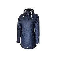 dry fashion kiel manteau de pluie pour femme - bleu - 44