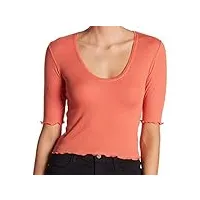 free people womens up all night top (coral, s)
