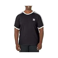 adidas originals t- shirt adicolor à 3 rayures chemise, noir, xs homme