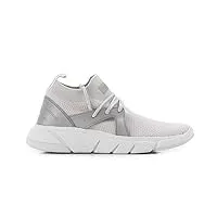 kendall kylie sneakers chaussettes conquer gris clair - kkconquer grmfb - taille - gris - gris, 35.5 eu eu