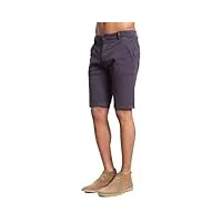 mavi men's simon mid-rise twill shorts, indigo twill, 28