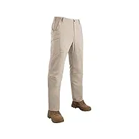 tru-spec pro vector pantalon de travail pour homme, homme, pantalon d'utilité professionnelle, 1555043, kaki, 30w / 30l