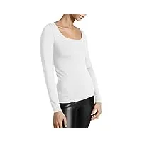 wolford top long sleeves white for women