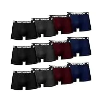 merish lot de 8/12 boxers pour homme, taille s à 5xl, sous-vêtements rétro 213 + 218, 713b lot de 12 boxers multicolore, xxl
