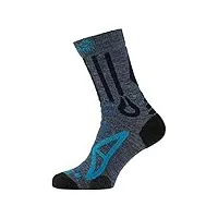 jack wolfskin trekking pro classic cut chaussettes, night blue, 36 taille normale mixte