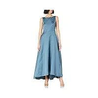 vera mont 0164/4841 robe de cocktail, blue dust, 44 femme