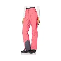 jack wolfskin snow summit pantalon femme, flashing pink, fr : l (taille fabricant : 42)