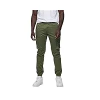 only & sons pantalon cargo onscam stage cargo cuff pk 6687 olive night 32 32 olive night (us) 32 / l32