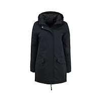 oxmo tamila parka manteau veste long pour femme, taille:xxl, couleur:black (194007)