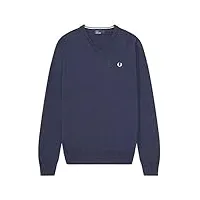 fred perry classic pull à col en v pour homme
