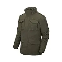 helikon-tex homme covert m-65 veste taiga green taille xl (eu) / l (us)