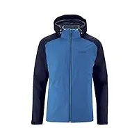 maier sports veste d'extérieur gregale dj m pour homme, bleu/gris/éléments réfléchissants, 25