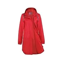 veste de pluie femme imperméable avec capuche manteau imperméable long parka manteau de pluie femme imperméable coupe vent zippé avec poches décontracté