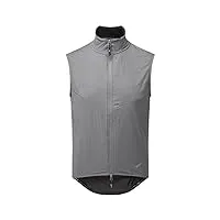 altura mens icon rocket windproof water repellent packable cycling gilet - charcoal - xx-large