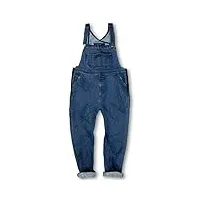 jp 1880 hommes salopette en jean, collection workwear, nombreuses poches et empiècements élastiques - coupe relaxed fit bleu denim 4xl 782707902-4xl