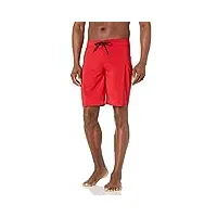 billabong short de bain classic solid stretch pour homme, lifeguard red, 34