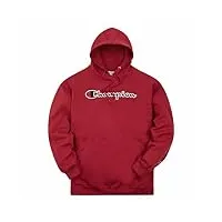 champion mens big and tall hoodie sweatshirt with embroidered script logo