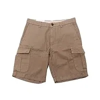eleventy 5107ae bermuda uomo beige cotton/linen cargo shorts man [31]