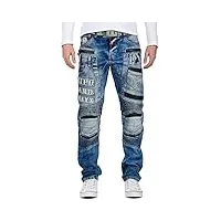 cipo & baxx homme jeans cd637 bleu w32/l32