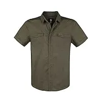 bandit b-4003 roadstar - chemise à carreaux, olive, xxl