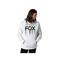 fox racing pull polaire standard pro circuit pour homme, blanc, taille m