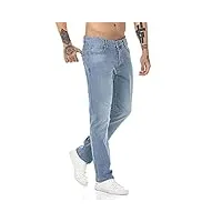 redbridge jean pour homme denim pants jeans straight cut bleu clair w38l34